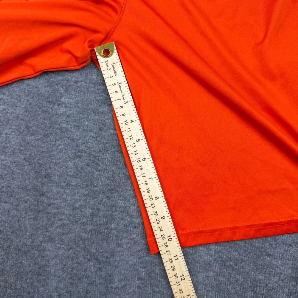 Under Armour Basketball Shorts Mens YXL‎ Orange Navy Blue Athletic Loose Fit